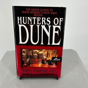 Hunters of Dune Brian Herbert Kevin J Anderson Hardcover Sci-Fi Book